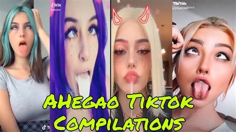 ahegao tiktok porn|Tiktok Ahegao Compilation Porn Videos 